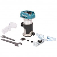 Makita DRT50ZX4 18v LXT 1/4\" Brushless Cordless Router - Body Only